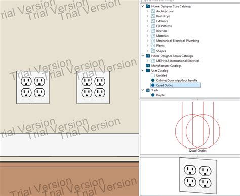 electrical quad box dimensions|symbol for quad outlet.